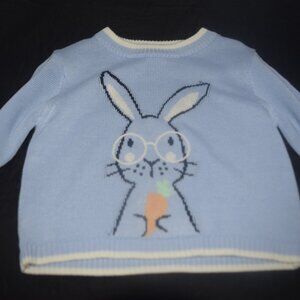 Blue Easter Bunny Sweater 12 months Way to celebrate NWOT